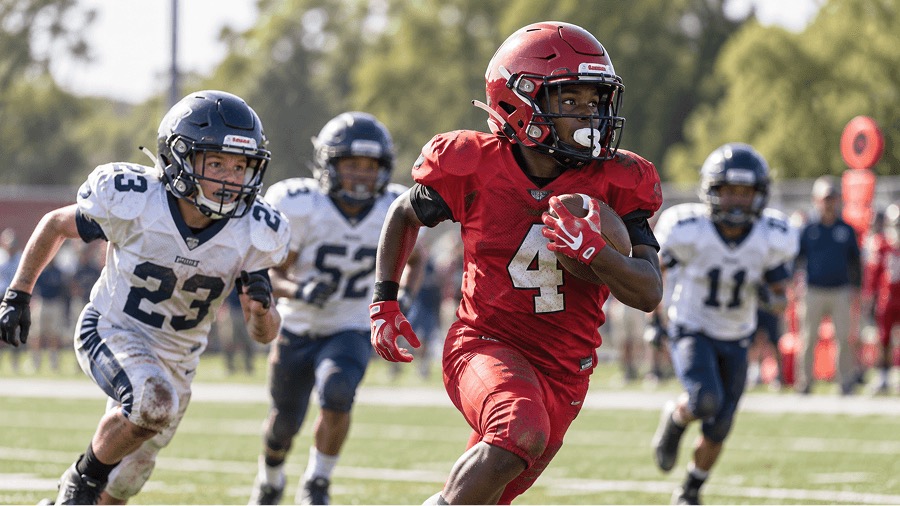 Youth football game