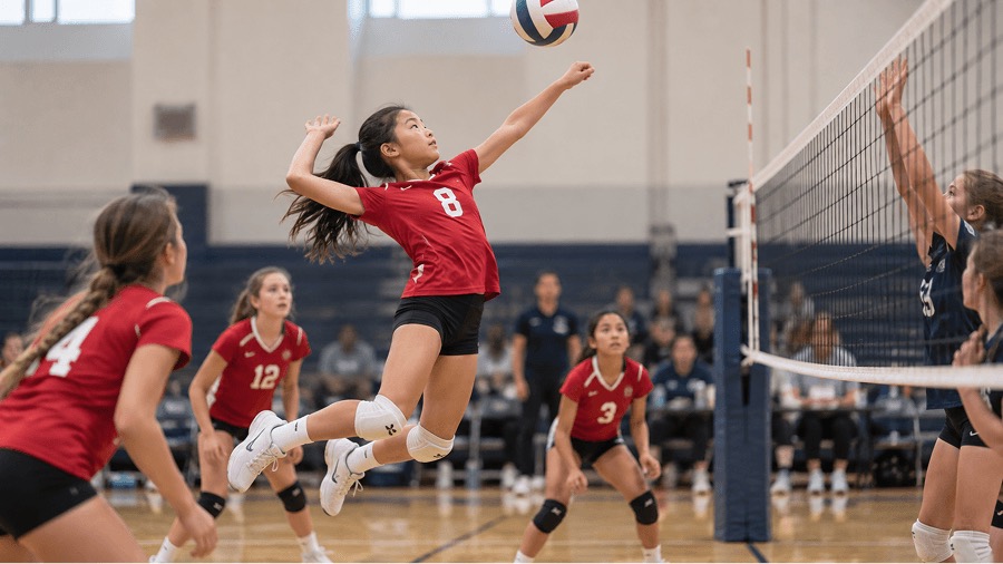 Girls volleyball team